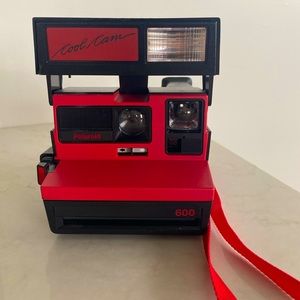 Polaroid 600 square black camera - perfect working order